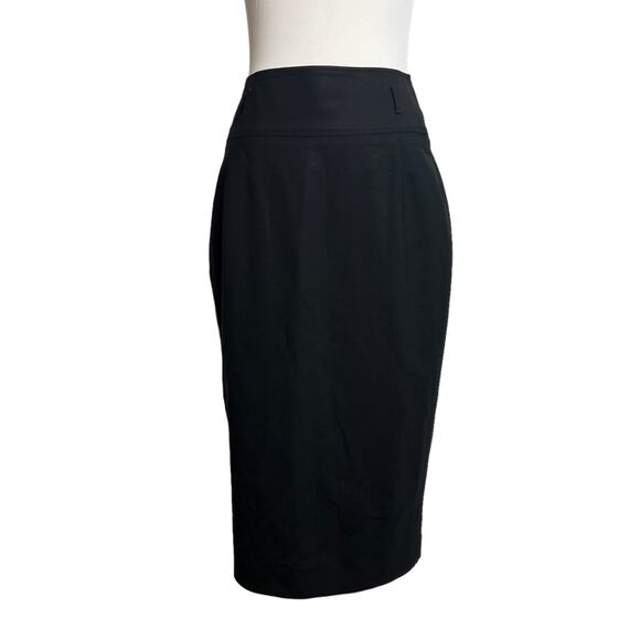 Burberry black pencil skirt Sz 8 - Picture 1 of 5
